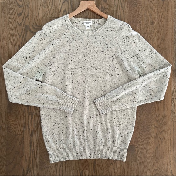 Club Monaco Other - SOLD Club Monaco Sporty Donegal 100% Cashmere Crew Sweater Heather Grey Medium